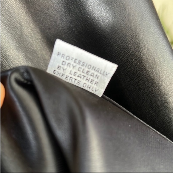 Maxima for Neiman Marcus Lambs Leather Coat in Black - Picture 13 of 16